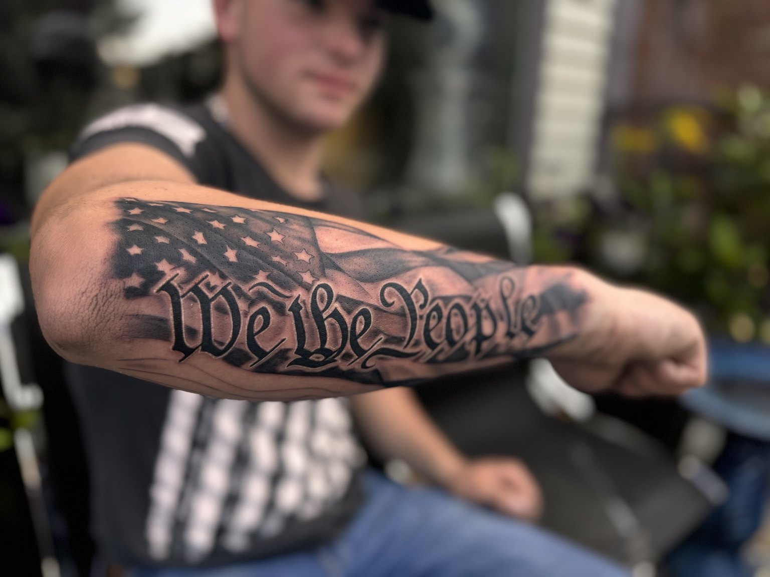 We the People tattoo