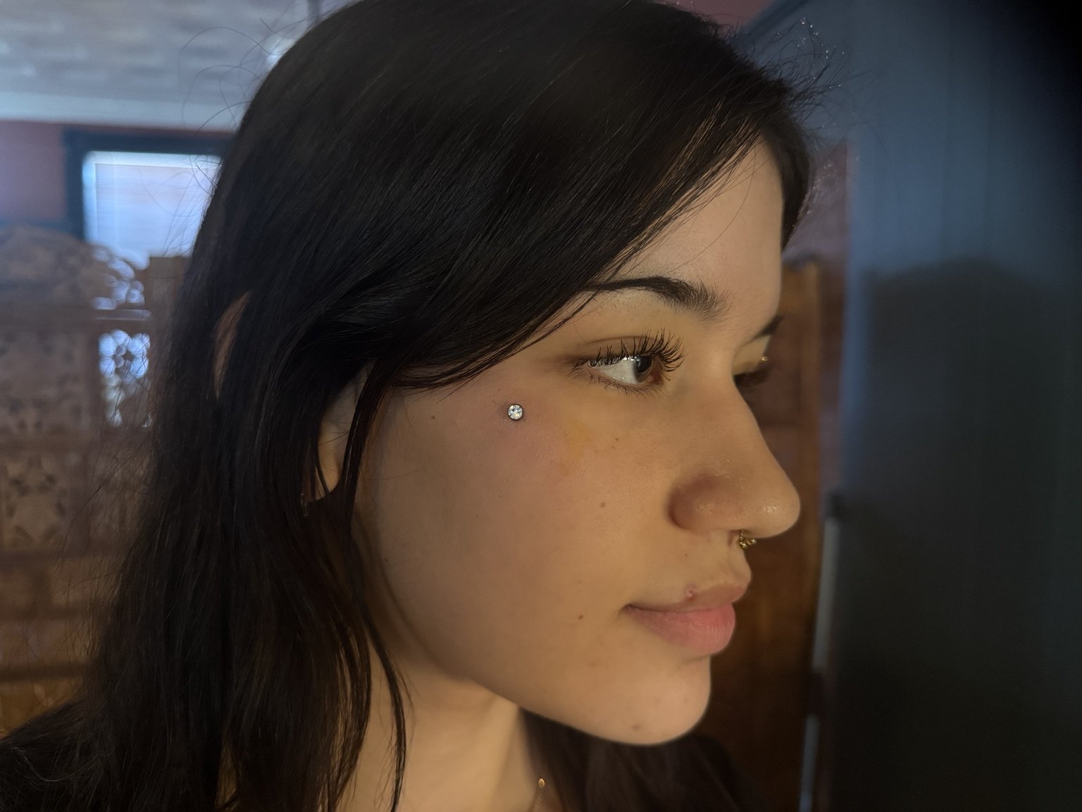 Dermal piercing placement